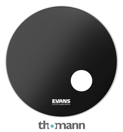 Evans BD22RONX 22" Bass Drum Onyx BK