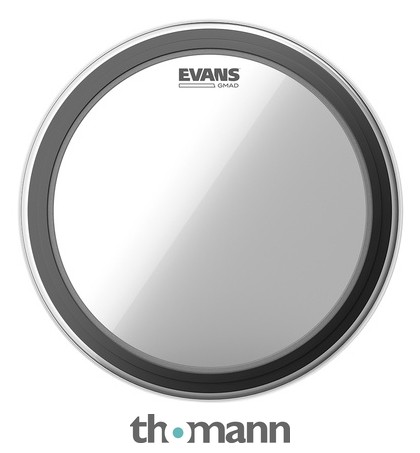 Evans 20" GMAD Clear Bass Drum