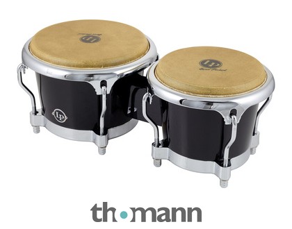LP 200XF-BK Fibreglass Bongos