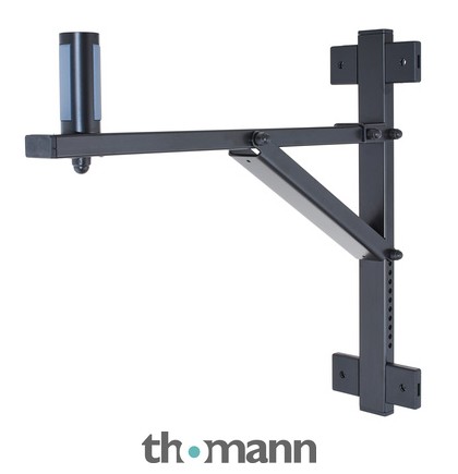 K&M 24110 Wall Bracket BK