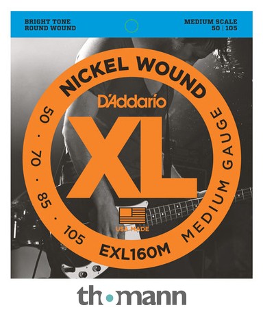 Daddario EXL160M