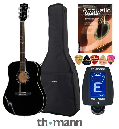 Harley Benton D120BK Bundle English