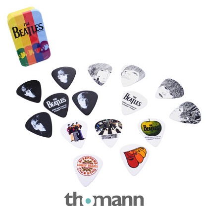 Daddario Beatles Stripes Pick box