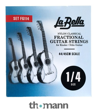 La Bella Cordes de guitare classique La Bella, 112 Nylon-Silver taille 1/2,  set