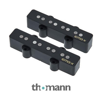 JAZZベースピックアップ EMG JVX Set & BQC回路 JAZZベースピックアップ EMG JVX Set & BQC回路 JAZZベース