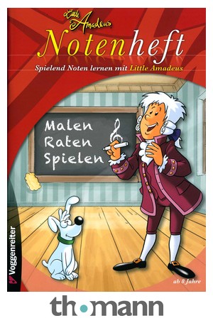 Voggenreiter Little Amadeus Notenheft A4