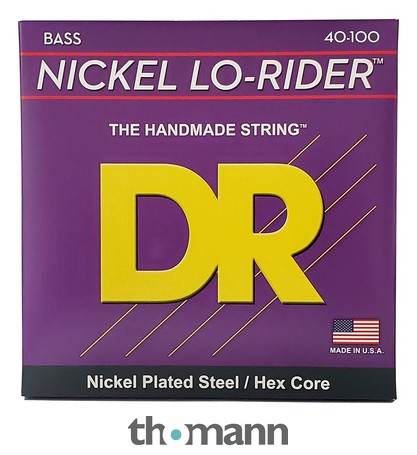 DR Strings Nickel Lo-Rider NLH-40