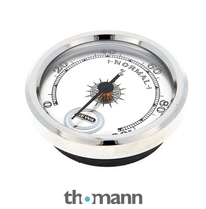 Gewa Hygrometer Silver