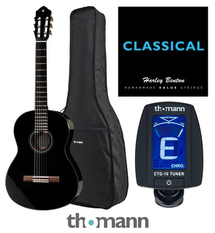 Guitare classique Yamaha C40 II black - idéale pour débuter à