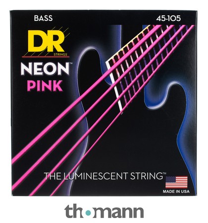 DR Strings Neon Pink NPB-45