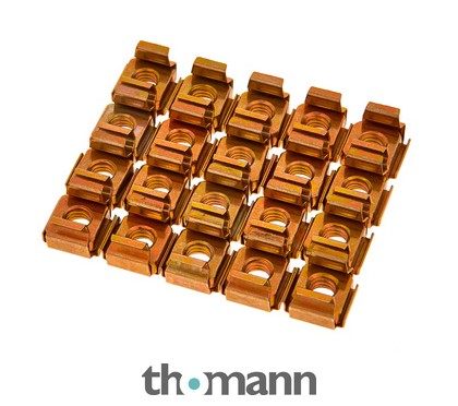 Adam Hall 5652 Rack Nut M6 Pack