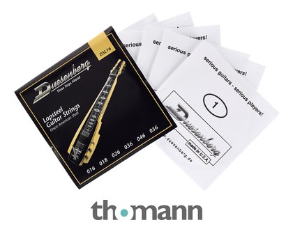Duesenberg DSL16 Lap Steel String Set