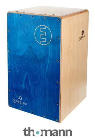 ☆ カホン　DG DE GREGORIO (made in spain) DG De Gregorio Chanela Cajon Blue – Thomann România