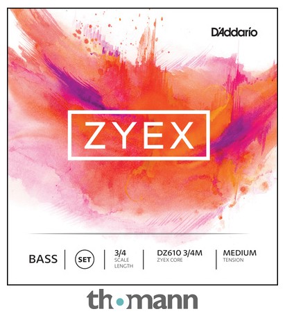 Daddario DZ610-3/4M Zyex Bass 3/4