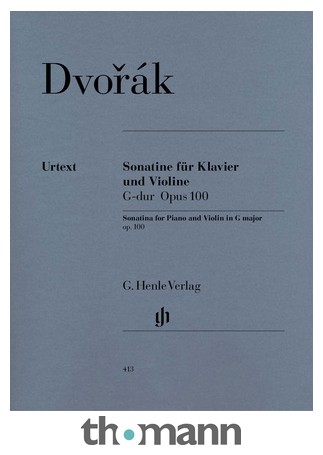 Henle Verlag Dvorák Sonatine Violine op.100