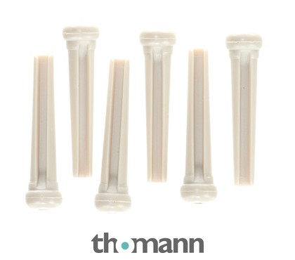 Graph Tech PP1182-00 Bridge Pin Set Wh