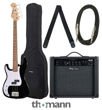 Harley Benton HBP120BK LH Bundle 1