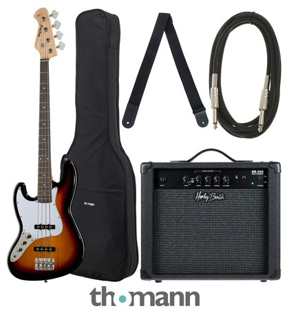 Harley Benton JB-20 SB LH Bundle