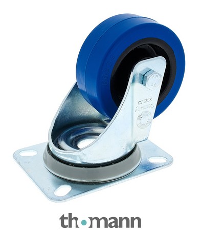 Millenium Blue Wheel Without Brake 80mm