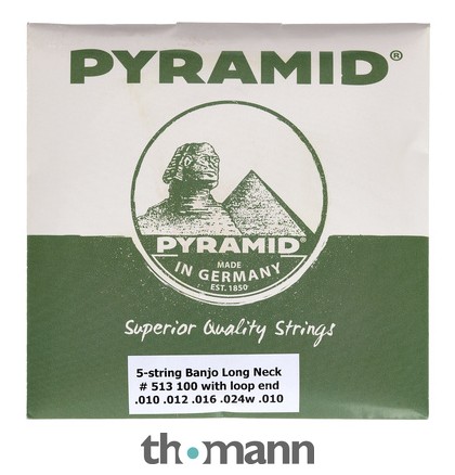 Pyramid Long Neck 5-string Banjo Set
