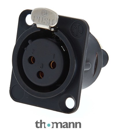 Neutrik NC3 FD-S-1-B
