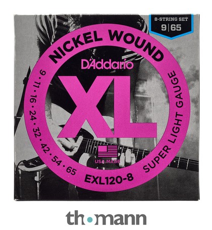 Daddario EXL120-8