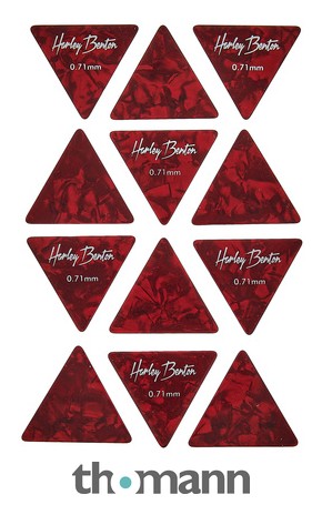 Harley Benton Big Triangle Pick Set 0,71