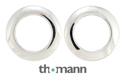 Bass Drum O's 2" Chrome round HC2