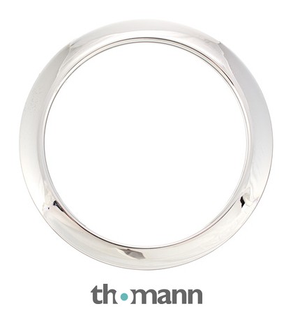 Bass Drum O's 4" Chrome round HC4