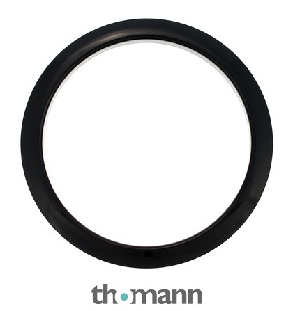 Bass Drum O's 5" Black round HBL5