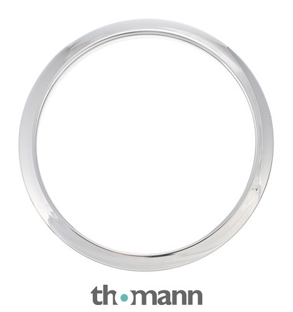 Bass Drum O's 6" Chrome round HC6
