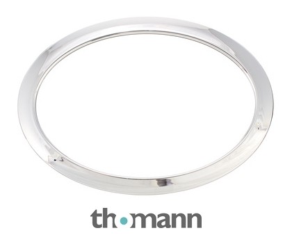 Bass Drum O's 6" Chrome Oval HOC6