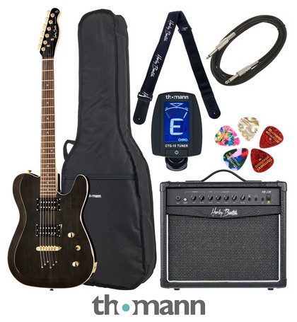 Harley Benton TE-40 TBK Bundle 1