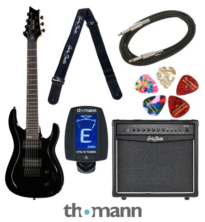 Harley Benton R-457 BK Bundle 2