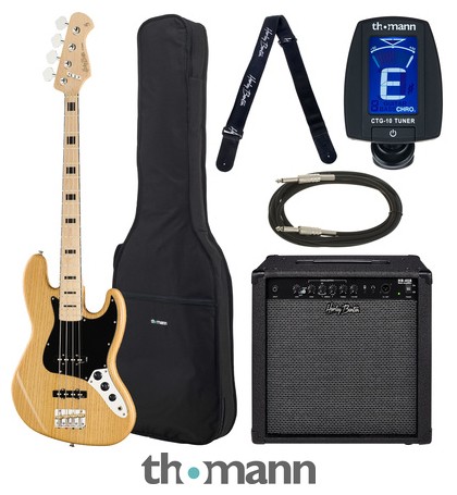 Harley Benton JB-75MN NA Bundle 1