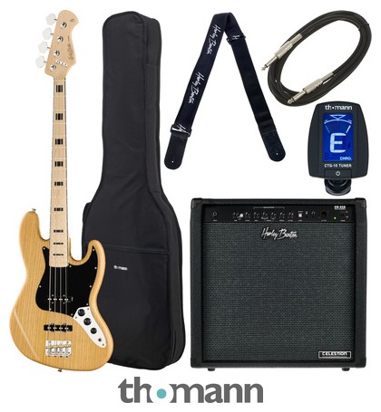 Harley Benton JB-75MN NA Bundle 2