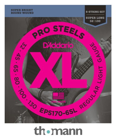 Daddario EPS170-6SL Pro Steels