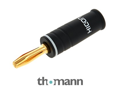 Hicon Banana Plug Black BM07