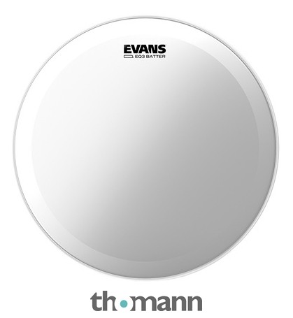 Evans 18" EQ3 Bass Drum Frosted