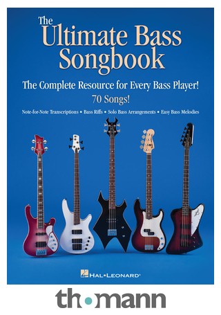 hetzelfde telefoon dramatisch Hal Leonard The Ultimate Bass Songbook – Thomann Nederland