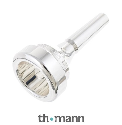 管楽器・吹奏楽器 Denis Wick 3L TUBA Mouthpiece Classic Tuba Mouthpiece - Silver Plated - Denis Wick