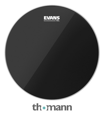 Evans 10" Black Chrome Tom