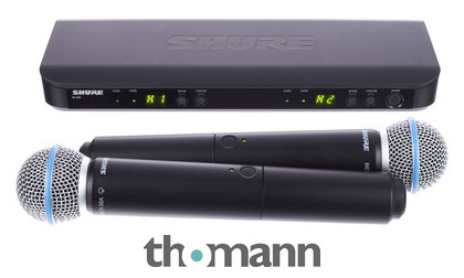 Shure BLX288/Beta58 Combo S8 – United States