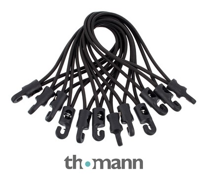 Stairville Spannfix XL Ø 6mm black 12 pcs