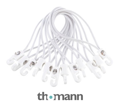 Stairville Spannfix XL Ø 6mm white 12 pcs