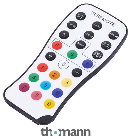 Stairville Flat Par IR Remote