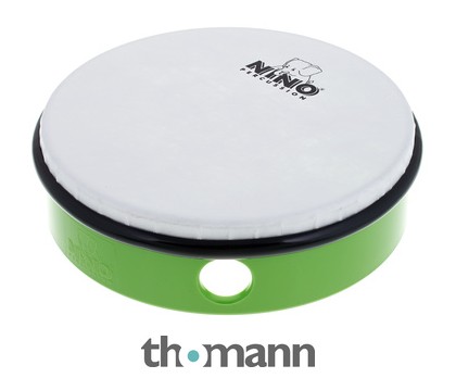 Nino Percussion NINO6BK - Taburello in ABS, 30,5 c (12''), colore Nino Percussion NINO6BK - Taburello in ABS, 30,5 c (12''), colore