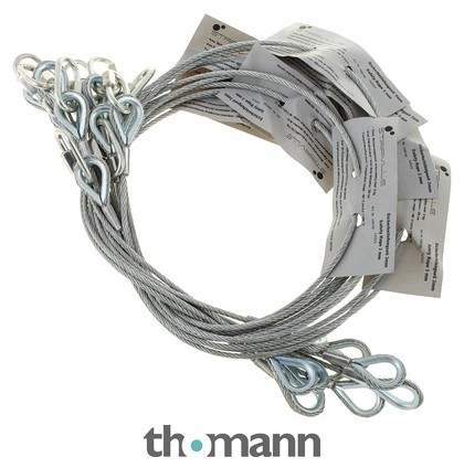 Stairville Safety Set 80cm/3mm 10pcs.