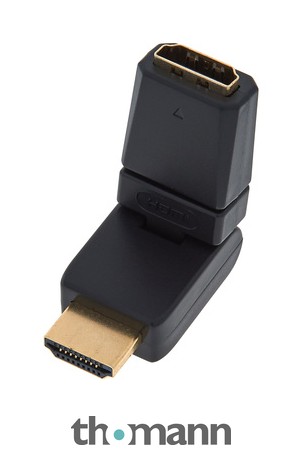 the sssnake HDMI-Adapter A-A-360°drehbar