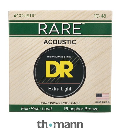 DR Strings Rare Acoustic RPL-10